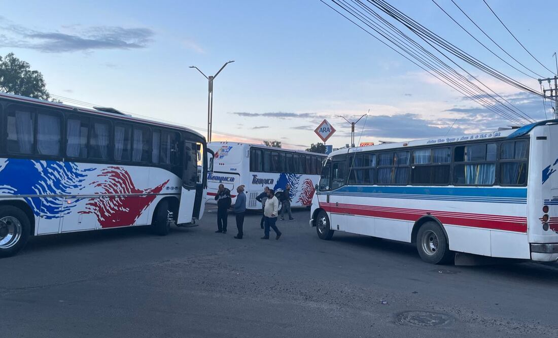En Tizayuca, principalmente, los choferes de los autobuses y los pasajeros tienen que lidiar con la inseguridad Foto: Carlos Jurado