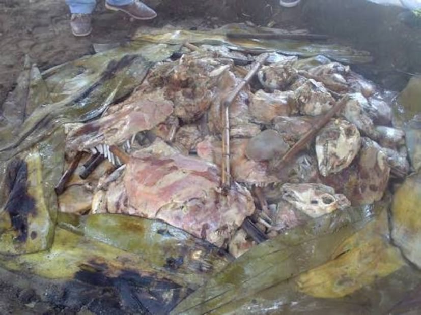 El horno de barbacoa, la técnica ancestral que mantiene vivo el sabor de Hidalgo | Foto: Flickr