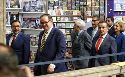 Inauguran la 45ª Feria Internacional del Libro del Palacio de Minería