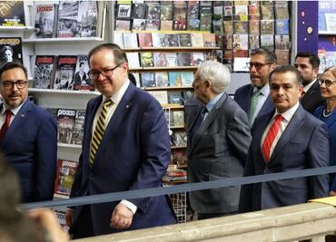 Inauguran la 45ª Feria Internacional del Libro del Palacio de Minería