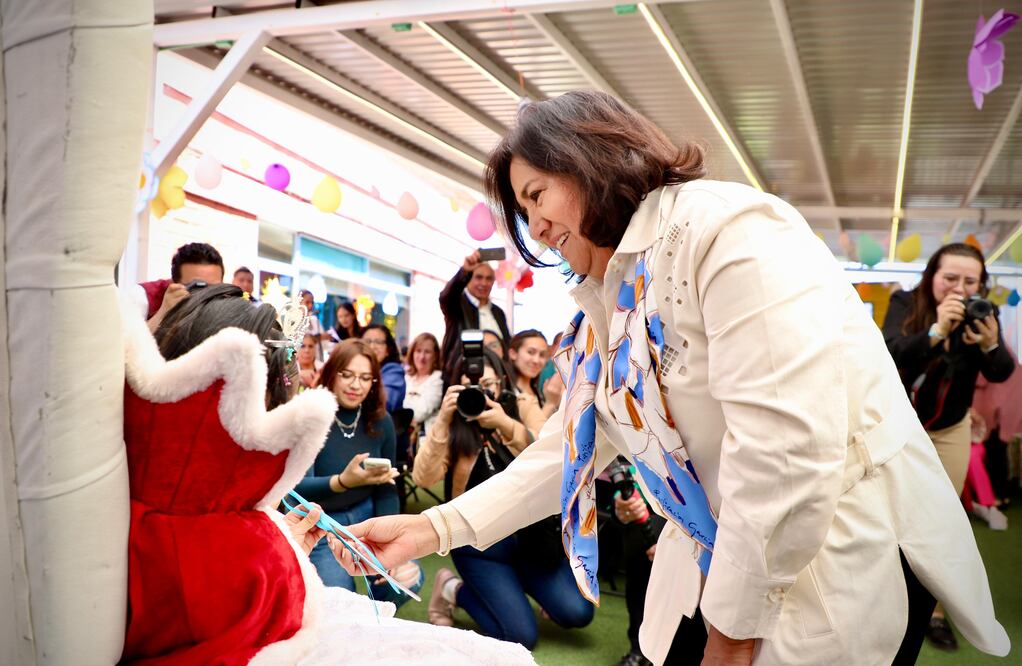 Edda Vite, presidenta del Patronato del Sistema DIF Hidalgo I Foto: Gobierno de Hidalgo
