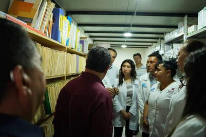 Gobernador supervisa construcción del nuevo Hospital regional de Actopan