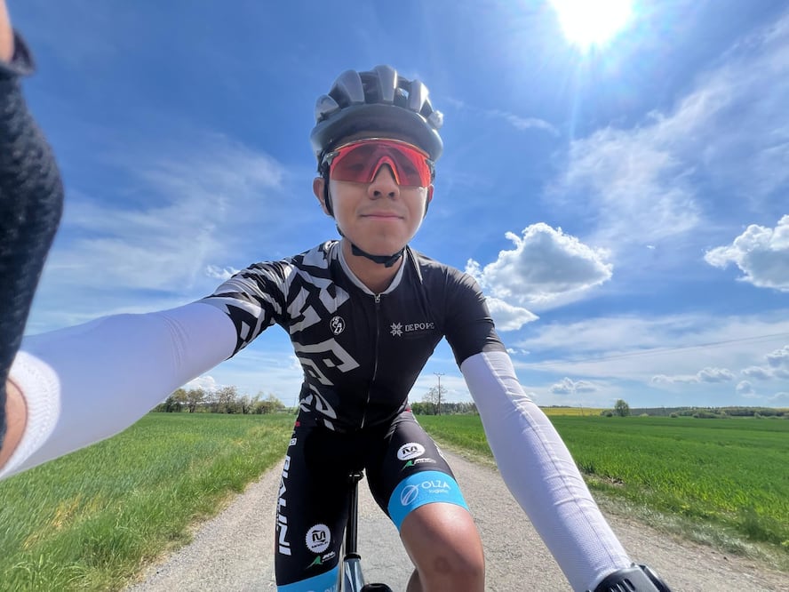 Manuel Sebastián Paredes, ciclista hidalguense I Foto: Deporte Hidalgo