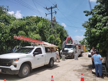Pobladores de Nicolás Flores piden mantenimiento a las líneas eléctricas