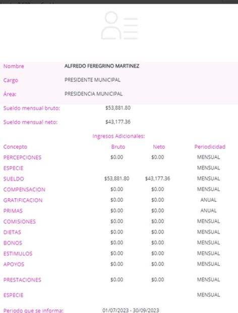El alcalde de Alfajayucan gana más que sus homólogos de Actopan e Ixmiquilpan