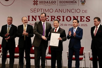 Hidalgo alcanza cifra récord en inversión privada con más de 117 mil millones de pesos
