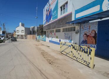 Obra sin terminar afecta salud de la Adolfo López Mateos