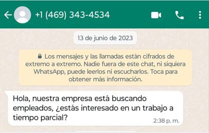 ¿Qué hacer si te llaman por WhatsApp desde otro país?