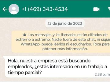 ¿Qué hacer si te llaman por WhatsApp desde otro país?