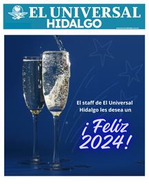 Portada El Universal Hidalgo 010124