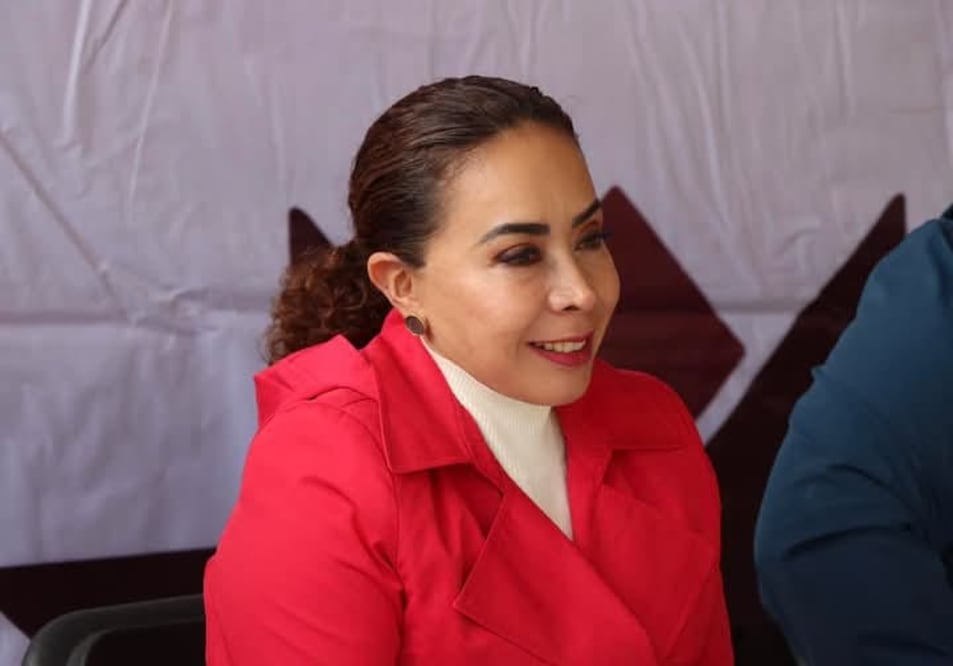 Imelda Cuellar Cano, presidenta municipal de Actopan I . foto: Especial