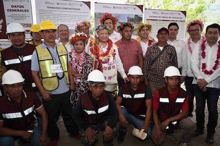 Supervisa Menchaca obras de contención en Yahualica