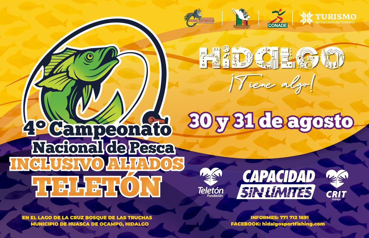 Huasca de Ocampo sede del Cuarto Campeonato Nacional de Pesca Inclusiva | El Universal Hidalgo
