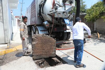 Caasim realiza más de 4 mil 800 desazolves en 2024 para prevenir inundaciones