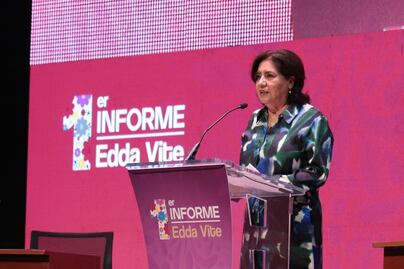 Entrega Edda Vite su Primer Informe de resultados