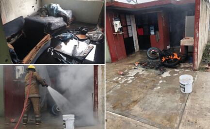 Bomberos de Tepeji del Río atienden dos incendios 