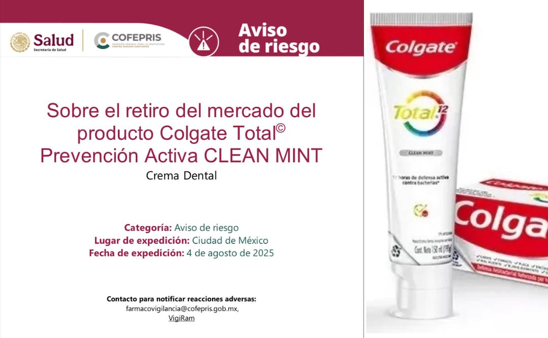 Colgate Total Clean Mint I Foto: Especial