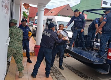 Mantiene SSPH despliegue de más de mil elementos en apoyo a comunidades afectadas en Hidalgo
