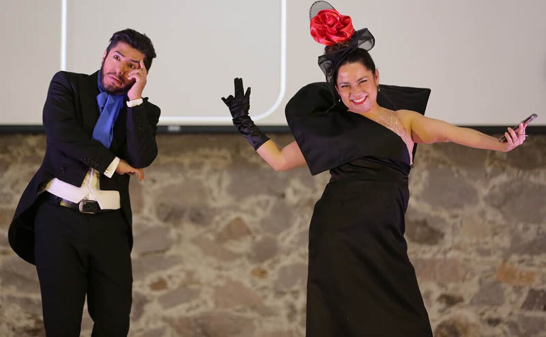 Puesta en escena de "El teléfono" | Foto: Dirección de Comunicación Social UAEH