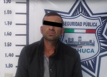 Detenido en Pachuca tras intento de asalto a taxista con arma de juguete