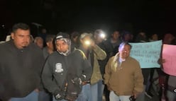 Pobladores de San Salvador bloquean carretera, exigen liberación de sus vecinos