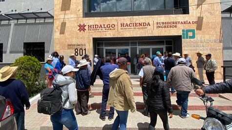 Protestan agricultores del Valle del Mezquital en exigencia de agua de riego