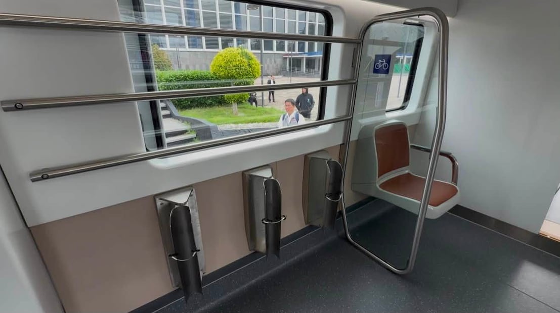 Así serán los trenes de la ruta Buenavista-Pachuca I Fotos: Agencia de Trenes y Transporte Público Integrado