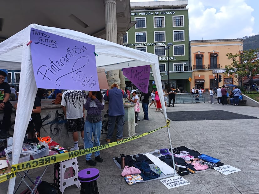 Mercadita Las Insurgentas reporta aumento de casos de violencia vicaria en Hidalgo | Foto: Lourdes Naranjo