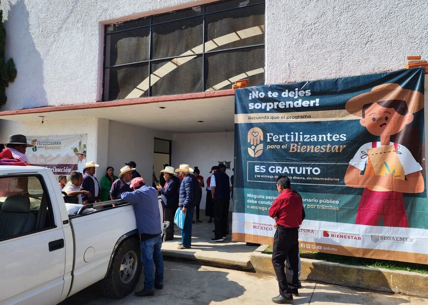 Inicia entrega de fertilizantes en Hidalgo; se prevén 63 mil 300 productores | Foto. Especial