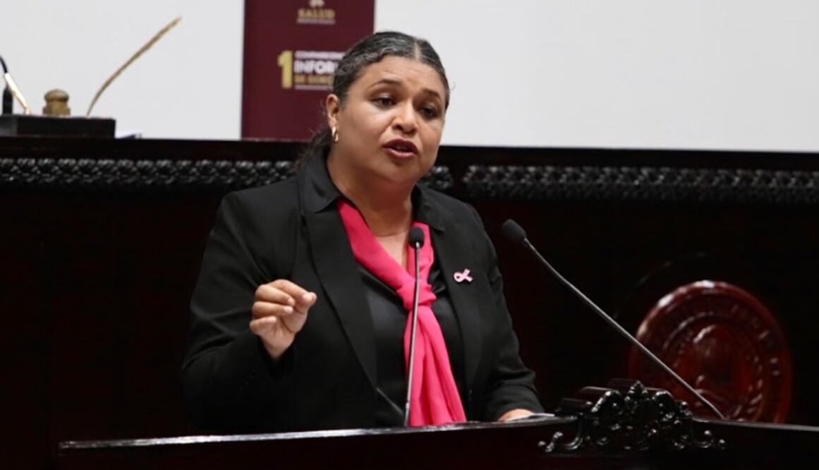 María Zorayda Robles Barrera, titular de la Secretaría de Salud (SSH)