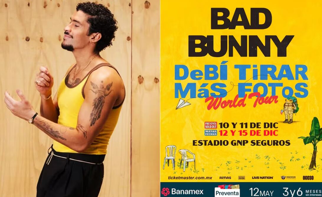 Bad Bunny anuncia nuevos conciertos en CDMX tras exitoso sold out; venta y precios de los boletos