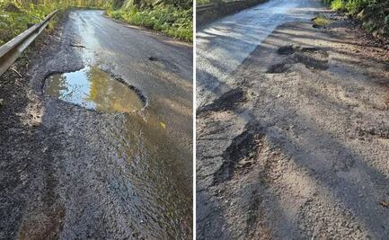 Habitantes de la Sierra anuncian bloqueo en la carretera México-Tampico por su mal estado