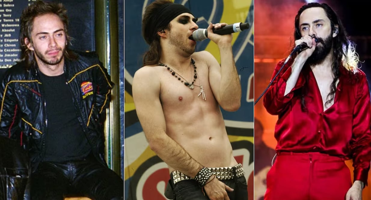 Jay de la Cueva, músico mexicano, que se ha destacado por su versatilidad y presencia en varias agrupaciones muy importantes de rock mexicano. Fotos: EL UNIVERSAL, archivo e Instagram, via @jaydelacueva