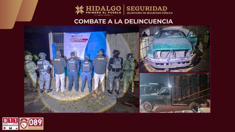 Cateo en Tula deja 7 mil 500 litros de hidrocarburo y droga asegurados