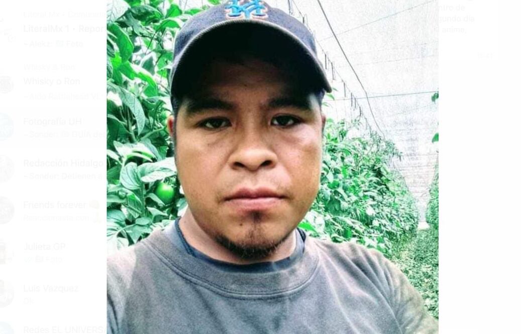 José Luis Hernández, de 30 años de edad, quien desapareció misteriosamente cuando acudió a trabajar a los campos agrícolas en Jalisco I Foto: Especial