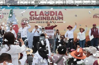 En unidad es cómo se logrará la cuarta transformación en Hidalgo: Sheinbaum