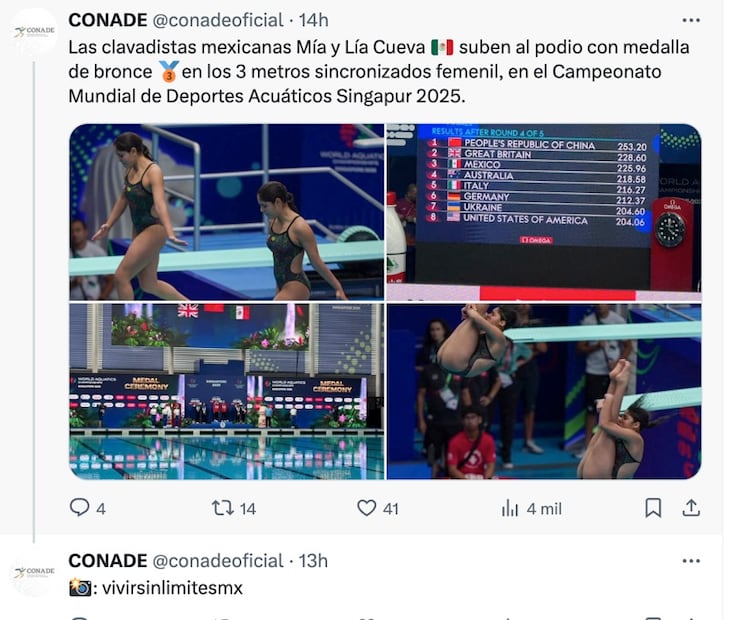 Foto: Captura Conadeoficial