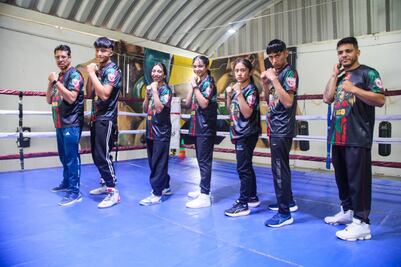 Boxeadores de Mineral de la Reforma participan en torneo mundial amateur del WBC
