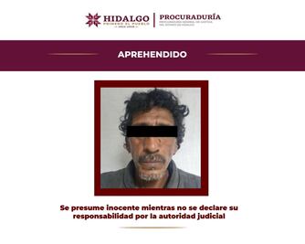 Aprehenden a presunto responsable de homicidio en Mineral de la Reforma