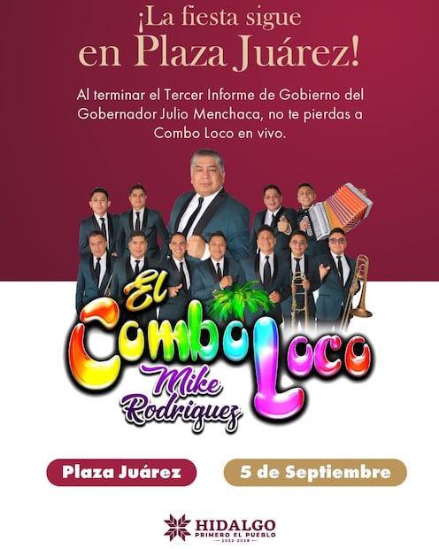 ¡Prepárate para un día inolvidable! Facebook: Gobierno de Hidalgo