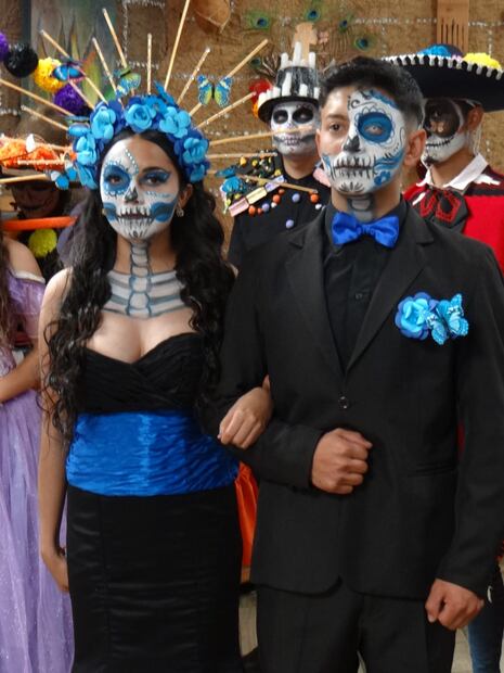 Mineral del Chico da la bienvenida a las ánimas con un espectacular evento de Día de Muertos | Foto: Cortesía