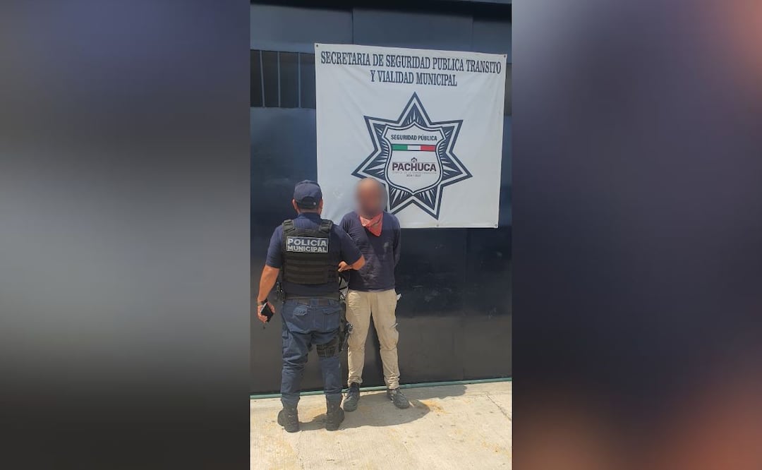 Detienen a presunto responsable de allanamiento en Pachuca | Foto: SSPTyV