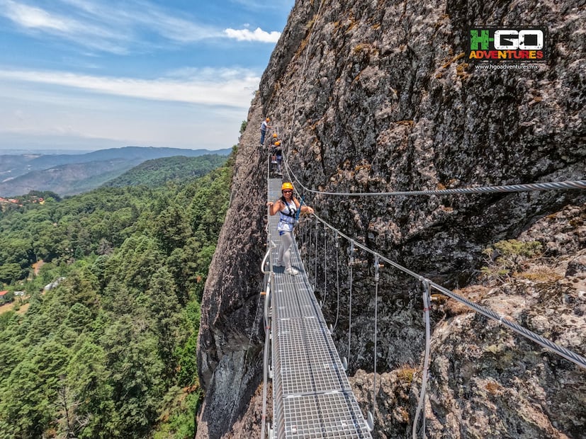 Entre la altura y la adrenalina | Facebook: H-GO Adventures