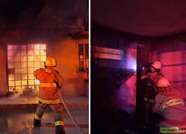 Incendio en la colonia Bugambilias moviliza a cuerpos de emergencia en Pachuca