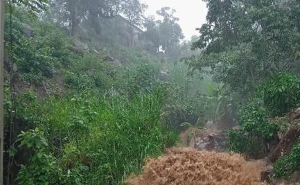 Lluvias cobran la primer vida en Tlanchinol
