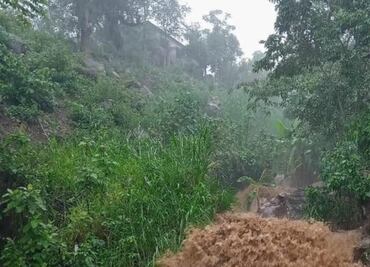 Lluvias cobran la primer vida en Tlanchinol