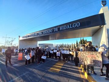 Se van a paro estudiantes de tres institutos de la UAEH