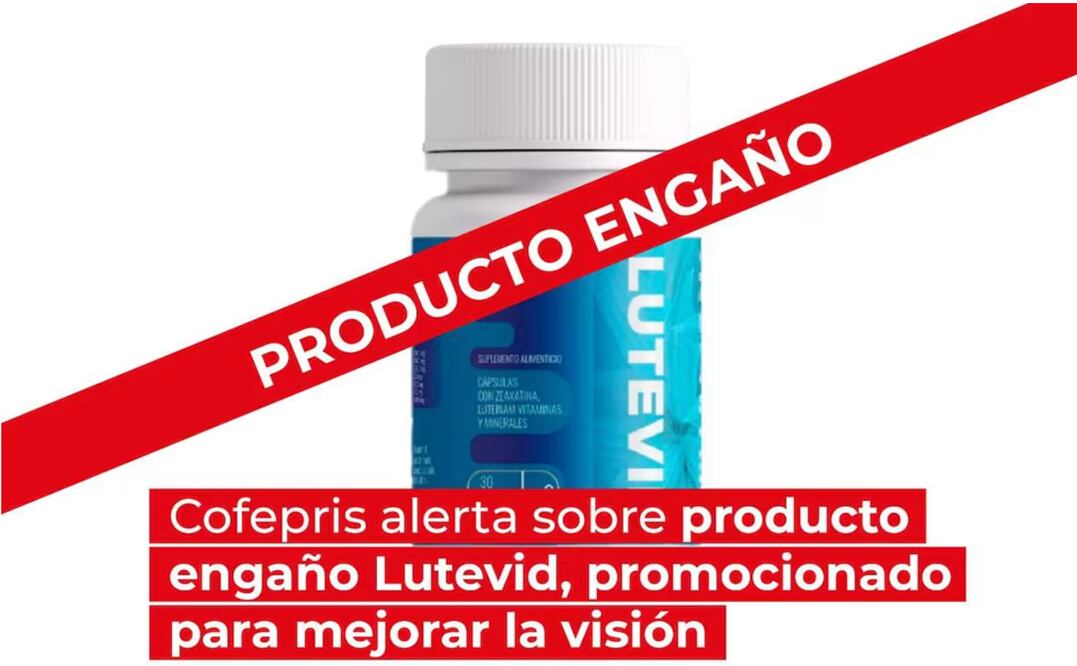 Cofepris emite alerta sanitaria por Lutevid, producto engañoso. Foto: Especial