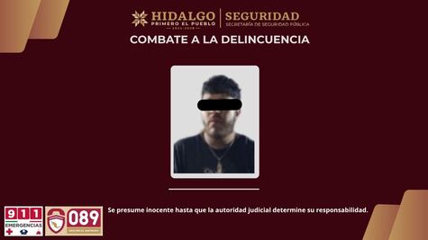 Aseguran fusil, droga y municiones tras percance vehicular en Tepeapulco