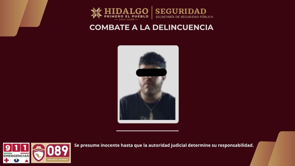 Un accidente vehicular en Tepeapulco derivó en el aseguramiento de armas, cartuchos y presunta droga | Foto: SSPH